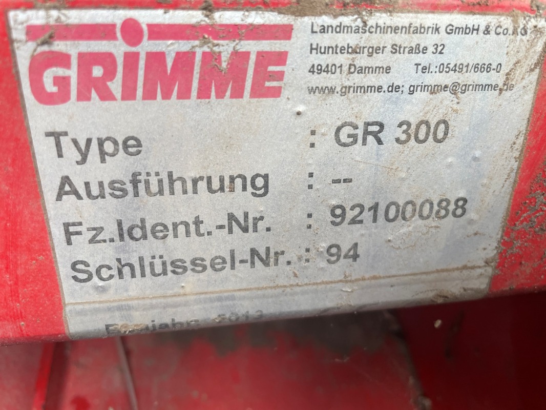 GRIMME GL 420 E - detail