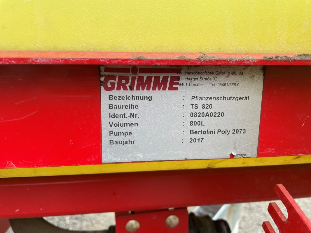 GRIMME GL 430 - detail