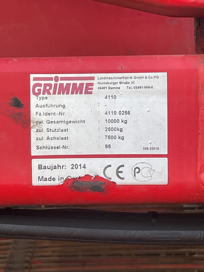 GRIMME SE 260 NB - detail