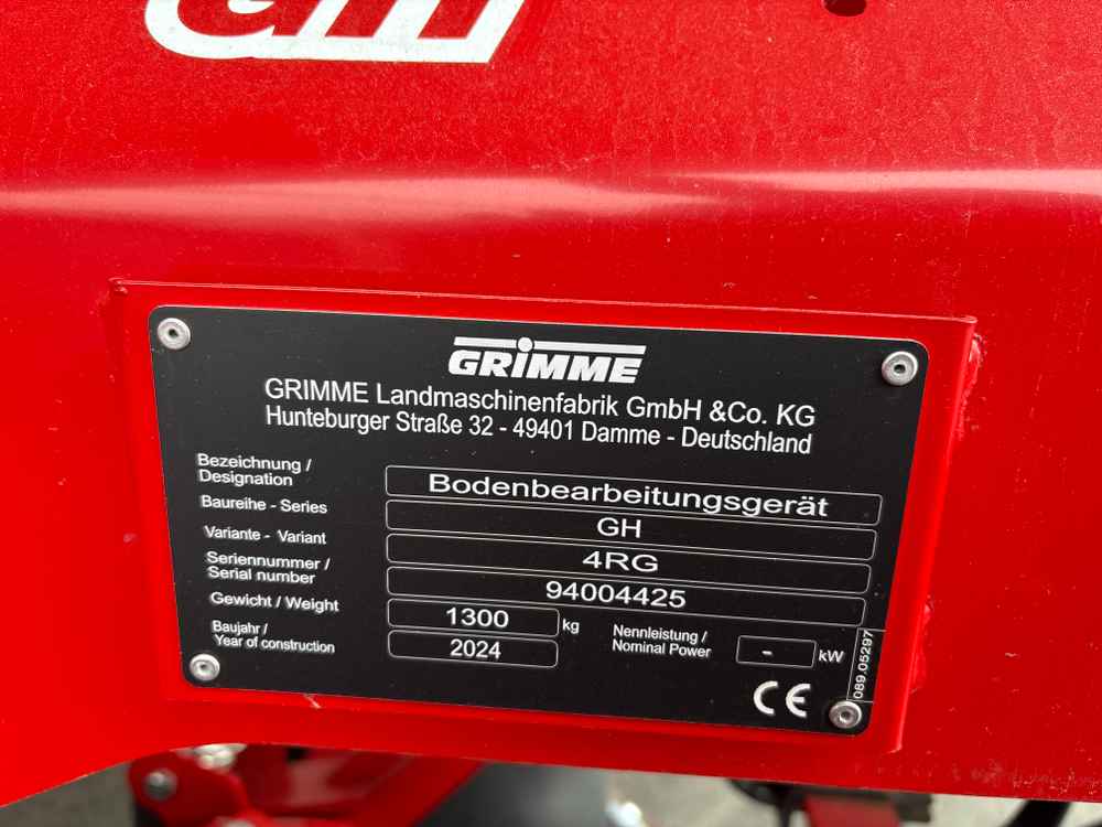 GRIMME GH - detail