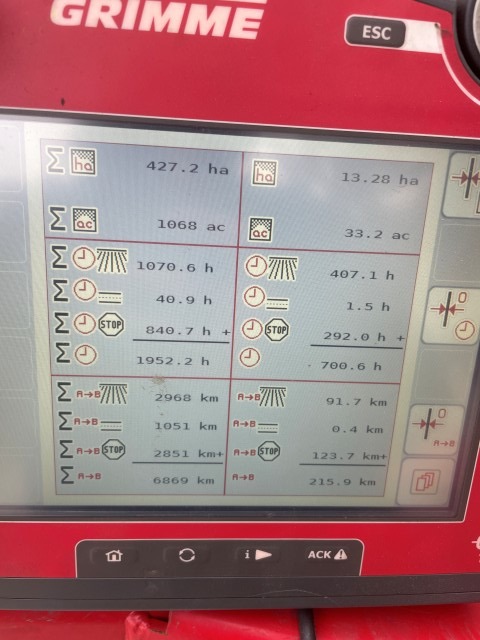 GRIMME EVO 290 EasySep - machinePlate - Ref. 4d15