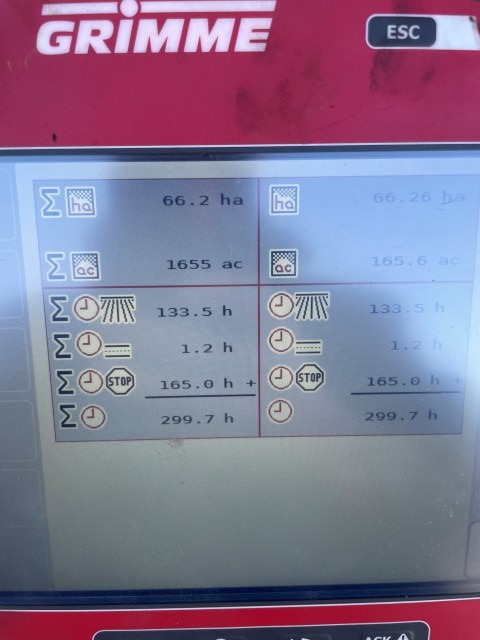 GRIMME SE 150-60 UB - detail