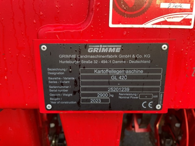 GRIMME GL 420 - detail - Ref. e75c